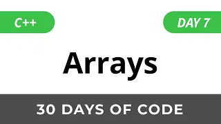 Day 7 Arrays - 30 Days of Code HackerRank Solutions