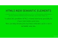 Semantic elements to structure your web pages - HTML5 Tutorial Part 6 of 6