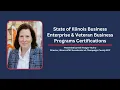 State of Illinois BEP VBP Certifications presented by Keli Krueger-Huhra