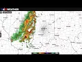 Monitoring a line of strong storms approaching the area Share and join