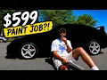 I Paid Maaco 599 to Paint My Entire Car