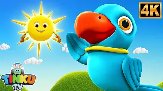 Main Tota In Blue Color, প্রধান টোটা, Ek Mota Hathi + Bangla Rhyme For Kids
