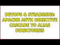 DevOps SysAdmins Apache Auth directive cascade to alias directories