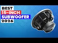 Top 15 Inch Subwoofers You Shouldn t Miss in 2026