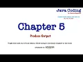 Java Coding for Absolute Beginners - Chapter 5 Producing Output