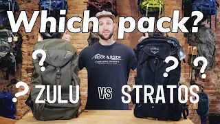 Gregory Zulu LT 28 vs Osprey Stratos 24 - Best Daypack Showdown