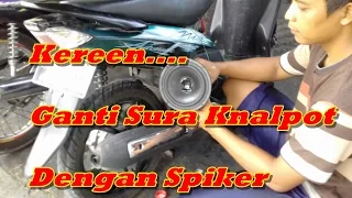 Download Kereen...Ganti Suara Knapot Dengan Spiker jadi motor F1 MP3