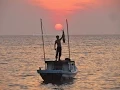 Teluk Cina Melanau Barat Sunset Pulau Lemukutan Singkawang Trans Borneo Travel 穿越婆罗洲游踪印尼西加里曼丹岛山口洋渔村游