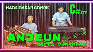 anjeun karaoke rafly sunandar nada cowo c m
