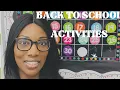 Activities for Back to School Classroom Vlog