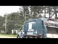 Town of Brookhaven Total Collection Kenworth Heil Garbage Truck T16 Passing by