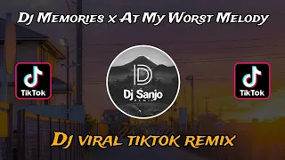 Download Dj Memories x At My Worst Melody Remix | Dj Sanjo Remix MP3