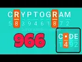 CRYPTOGRAM 966