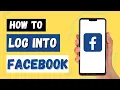 How to Log Into Facebook Account Facebook Sign In Tutorial