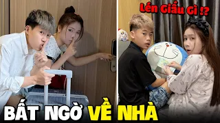 Bất Ngờ Từ Sài Gòn Về Nhà Xem 2 Đứa Em Đang Làm Gì  ?