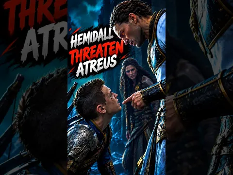 Heimdall Threatens Atreus | God of War Ragnarök #shorts #viral #godofwar