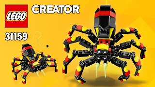 LEGO Creator Wild Animals: Surprising Spider (31159)[153 pcs] Step-by-Step Building Instructions