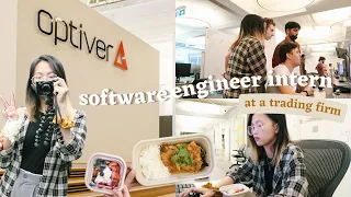 Day in the life as Software Engineer Intern at Optiver Internship at Trading Firm