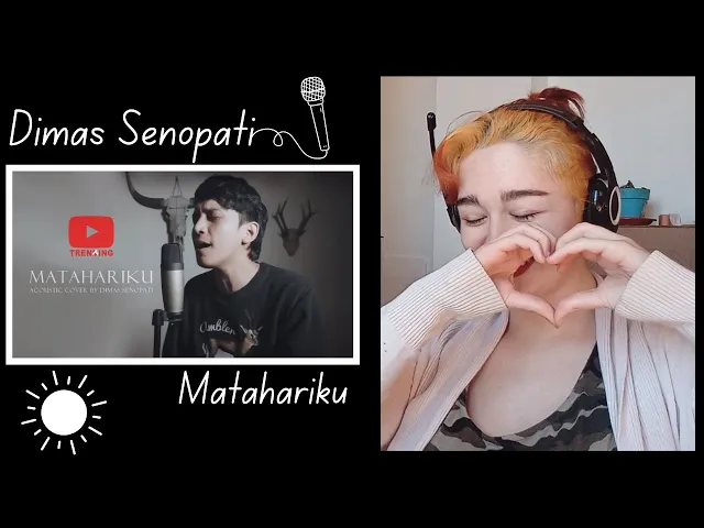 Download MP3 This Melted my Heart 💗 First Time Reaction Dimas Senopati Cover - Matahariku - AGNEZ MO!