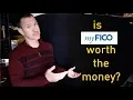 Is myFICO worth it I bought MY credit scores to see