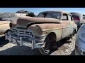 1949 Chrysler Windsor Junkyard Tour