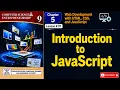 Introduction to JavaScript Grade 9 Computer Science Punjab Boards PTB