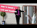 How To Install a Schlage Door Lock and Deadbolt