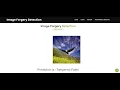 Digital Image Forgery Detection Using Deep Learning Machine Learning Python Final Year Project