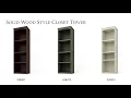 Allen Roth Solid Wood Closet Accessory Components