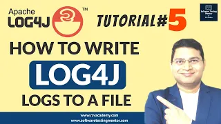 Log4j Tutorial - How to write Log4j Logs to a File