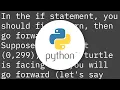 Python turtle random walk within a boundary