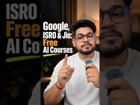 Learn AI for Free: 5 Courses From Google, ISRO, Microsoft and More