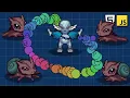 Data-Driven Implosion Particle Effect in Vanilla JS