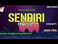 Download Lagu SENDIRI || MANSUR S || KARAOKE DANGDUT NADA PRIA @Jonsmusic