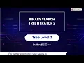 Binary Search Tree Iterator 2 Module Trees In Hindi CPP - 29