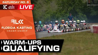 2026 Florida Karting Championship Rd 5 Bushnell FL Saturday - Warm-Ups Qualifying