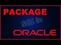 Create a Package in Oracle with Your Procedures and Functions SQL PLSQL