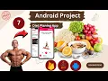 fitness app project in Android Studio and Java Language fitness app source code Android Project