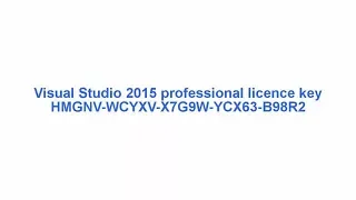 For Student Register Key for Microsoft Visual Studio ultimate Professional 2010 2013 and 2015