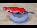 Download Lagu How To Sharpen a Pocketknife (Professional Homeowner)