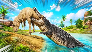 This Deinosuchus Bait Strategy Is OP in Roblox Dinosaur Life