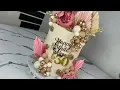 I baked and decorated this cake in less than 12 hours