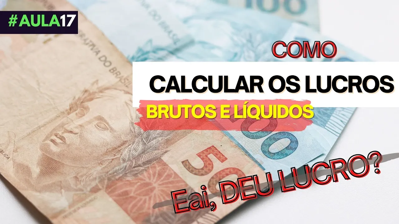 Como calcular lucro bruto e líquido da sua empresa