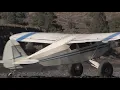 Bush Flying Piper Pacer Eastern Oregon