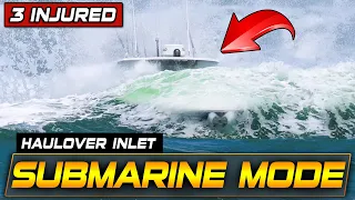 MOST EPIC BOAT FAILS EVER CAUGHT AT HAULOVER INLET BOAT ZONE
