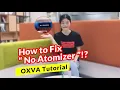 OXVA Tutorial How To Fix No Atomizer Problem - Fit for all kinds of Pod Mod