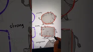 Using shapes to draw characters
