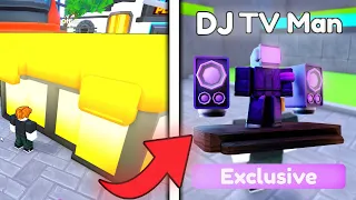 Download 😱I GOT SIGNED DJ TV MAN!💎OPENING BOOSTER CASES 🤯 | Roblox Toilet Tower Defense MP3