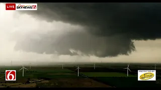 News On 6 tracking Oklahoma severe weather April 23 2026-April 24 2026