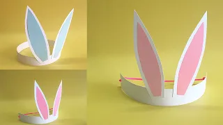 Easter Bunny Ears Headband Simple DIY Easter Rabbit Craft
